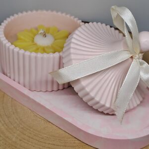 Bougie Ombrelle sur socle